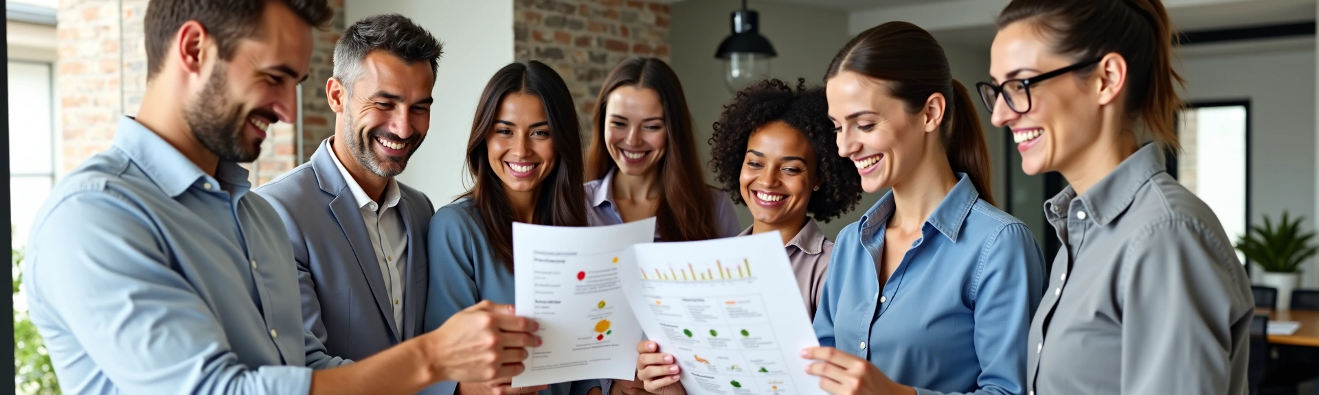 Equipo de NutriVida Saludable sonriendo y trabajando juntos
